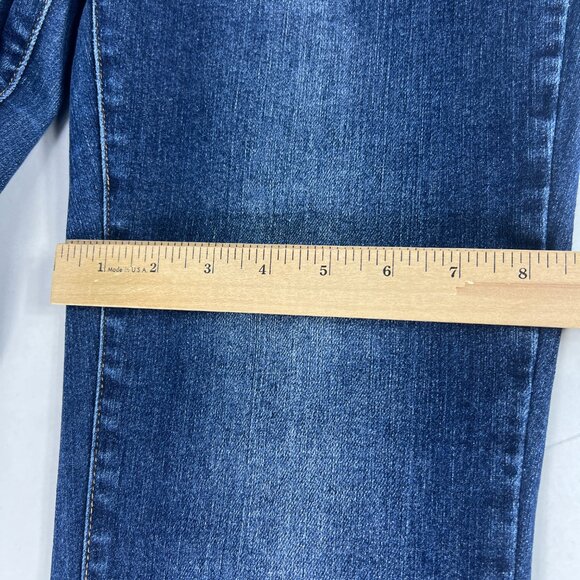 Judy Blue Jeans Women's 30x28* High Rise Slim Boot Cut Blue Stretch Denim Tag 30 - Picture 13 of 16